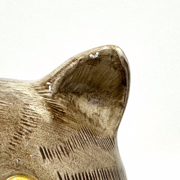 Vintage Flitz & Floyd Japan Ceramic Tabby Cat Cookie Jar 1983 Super Cool! - Picture 9 of 10